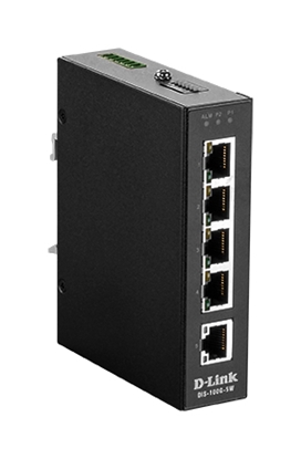 Picture of D-Link DIS‑100G‑5W Unmanaged L2 Gigabit Ethernet (10/100/1000) Black