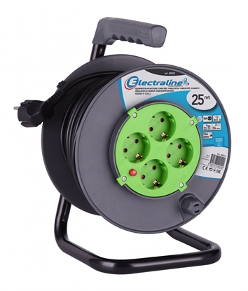 Picture of Electraline 49022 Cable Reel 25M