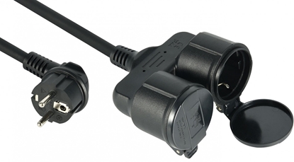 Picture of Electraline 55093 EXTENTION CORD IP44 5m