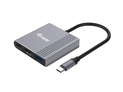 Picture of Equip 3 in 1 USB-C to HDMI / USB-A / USB PD Adapter