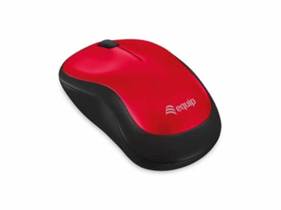 Picture of Equip Comfort Wireless Mouse, Red