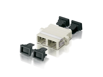 Attēls no Equip SC Fiber Optic Adapter/Coupler, OM1/OM2