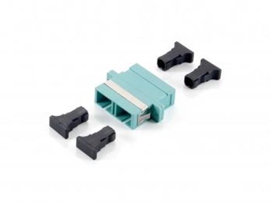 Picture of Equip SC Fiber Optic Coupler, OM3 Multi-mode Duplex