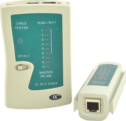 Attēls no Iso Trade Tester do kabli RJ45/RJ11/RJ12 (LEC-NAR0164)