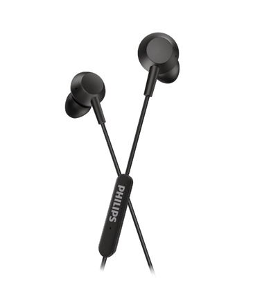 Attēls no Philips In-ear headphones with mic TAE5008BK