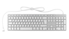 Изображение KeySonic KSK-8022BT keyboard Bluetooth QWERTZ German Silver