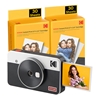 Picture of KODAK MINI SHOT 2 RETRO C210RW60 PORTABLE WIRELESS CAMERA AND PHOTO BUNDLE 2.1X3.4 WHITE