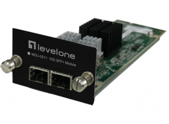 Изображение Level One LevelOne MDU-0211  2x 10G SFP+   Module f. GTL-2881 2882