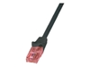 Picture of LogiLink CAT 6 Patchcord S/FTP PIMF Czarny 3M (CQ2063S)