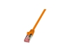 Picture of LogiLink CAT 6 Patchcord S/FTP PIMF Pomarańczowy 1M (CQ2038S)