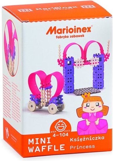 Изображение Marioinex Klocki Wafle mini - Księżniczka średnia (902493)