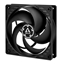 Изображение ARCTIC Pressure-optimised Fan P12 with PWM, 4-pin,120mm, black