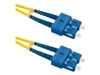 Picture of Qoltec Optic Patchcord SC/UPC - SC/UPC SM 9/125 G652D 2m (54001)