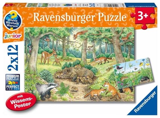 Picture of Ravensburger 05673 puzzle Jigsaw puzzle 12 pc(s) Animals