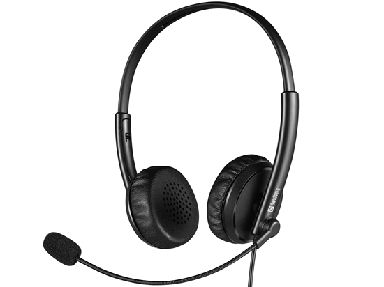 Изображение Sandberg 126-21 2in1 Office Headset Jack+USB