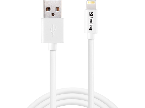 Picture of Sandberg 440-75 USB>Lightning MFI 1m White