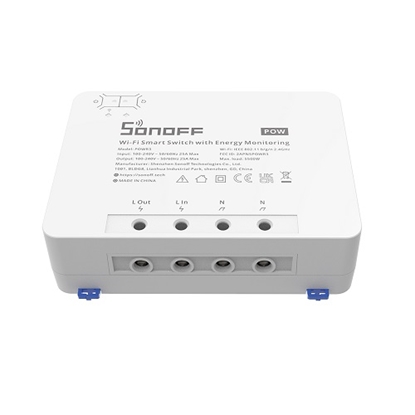 Attēls no SONOFF PowR3 Smart 1-Channel Wi-Fi Switch with Electricity Metering