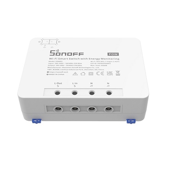 Изображение SONOFF PowR3 Smart 1-Channel Wi-Fi Switch with Electricity Metering