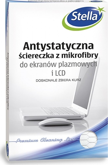 Picture of Stella Antystatyczna ściereczka z mikrofibry do ekranów plazmowych i LCD 1 szt. (ST-ST-010493)