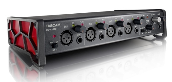 Изображение Tascam US-4X4HR recording audio interface