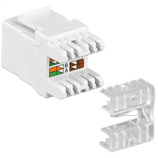 Picture of Techly Frutto Keystone RJ45 C5E LSA UTP Bianco