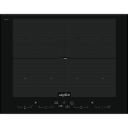 Attēls no Whirlpool SMO 658C/BT/IXL Black Built-in 70 cm Zone induction hob 8 zone(s)