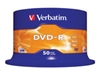 Изображение 1x50 Verbatim DVD-R 4,7GB 16x Speed, matt silver