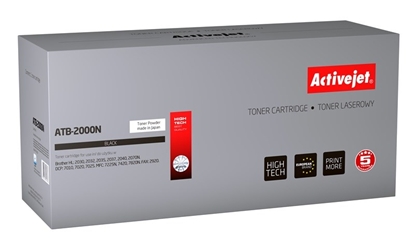 Attēls no Activejet ATB-2000N Toner (replacement for Brother TN-2000/TN-2005; Supreme; 2500 pages; black)