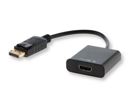 Изображение Adapter AV Savio DisplayPort - HDMI Czarny (CL-55)