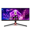 Изображение AOC AGON PRO AG344UXM computer monitor 86.4 cm (34") 3440 x 1440 pixels UltraWide Quad HD LED Black, Red