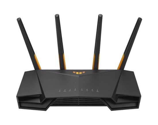 Picture of ASUS TUF Gaming AX4200 wireless router 2,5 Gigabit Ethernet Dual-band (2.4 GHz / 5 GHz) Black, Orange