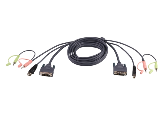 Изображение ATEN DVI-D USB KVM Cable 1,8m