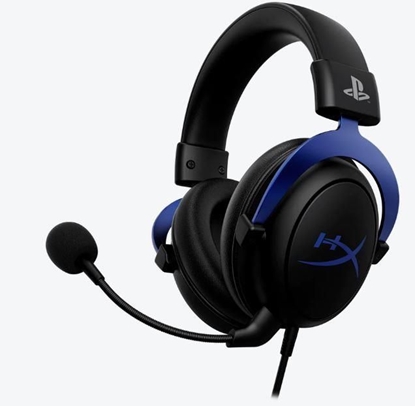 Изображение Austiņas HyperX Cloud PS5 Black / Blue