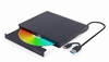 Picture of Ārējais diskdzinis Gembird External USB DVD drive Black