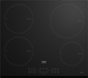 Изображение Beko HII 64202 MTB hob Black Built-in 60 cm Zone induction hob 4 zone(s)