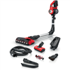 Изображение Bosch BBS711ANM stick vacuum/electric broom Battery Dry Bagless 0.3 L Black, Red, Stainless steel