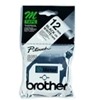 Изображение Brother Labelling Tape - 12mm, Black/White, Blister label-making tape m