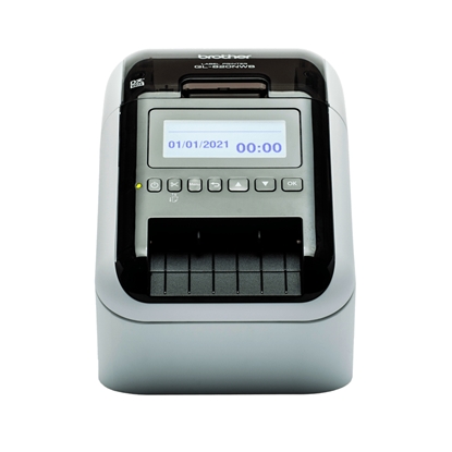 Attēls no Brother QL-820NWBcVM label printer Direct thermal 300 x 600 DPI 176 mm/sec Wired & Wireless Ethernet LAN DK Wi-Fi Bluetooth