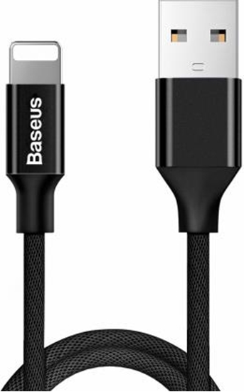 Picture of CABLE LIGHTNING TO USB/BLACK CALYW-01 BASEUS