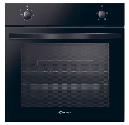 Изображение Candy | Oven | FIDC N200 | 70 L | Electric | Manual | Mechanical control | Yes | Height 59.5 cm | Width 59.5 cm | Black