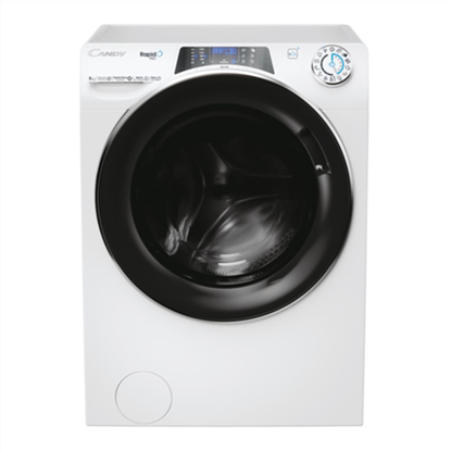 Attēls no Candy | Washing Machine | RP 586BWMBC/1-S | Energy efficiency class A | Front loading | Washing capacity 8 kg | 1500 RPM | Depth 53 cm | Width 60 cm | Display | LCD | Steam function | Wi-Fi | White