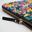 Picture of Casyx | SLVS-000023 | Casyx for MacBook | Fits up to size 13 ”/14 " | Sleeve | Canvas Flowers Dark | Waterproof