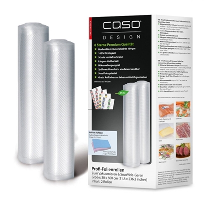 Picture of Caso | Foil rolls | 01222 | 2 units | Dimensions (W x L) 30 x 600 cm | Ribbed