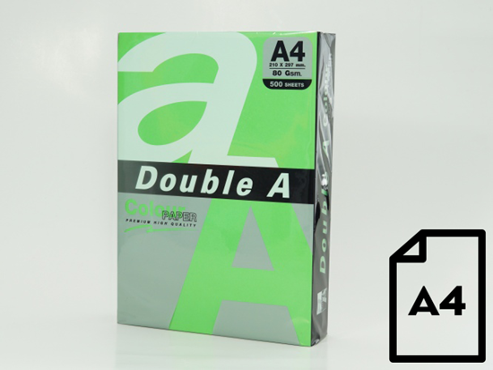 Изображение Colour paper Double A, 80g, A4, 500 sheets, Parrot