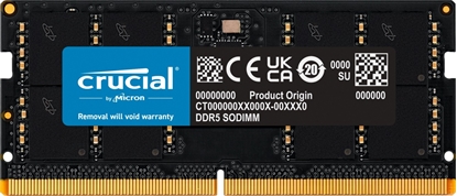 Attēls no Crucial DDR5-5600           48GB SODIMM CL46 (16Gbit)