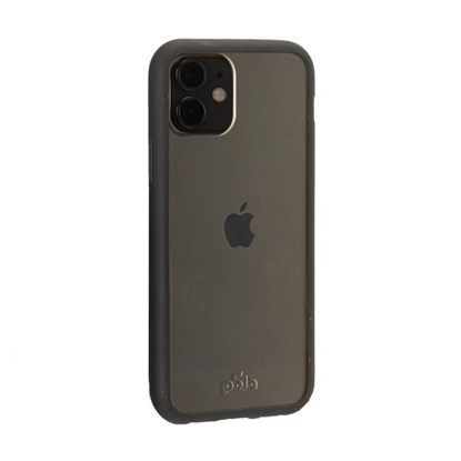 Attēls no Mob. telefono dėklas Pela Clear - Eco-Friendly iPhone 11 case-Black