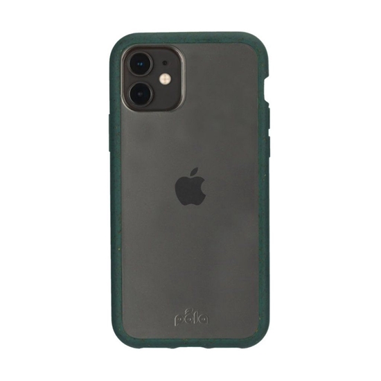 Picture of Mob.telefono dėkliukas Pela Clear-Eco-Friendly iPhone 11-Green