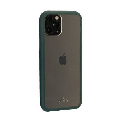 Attēls no Pela Clear - Eco-Friendly iPhone 11 Pro case - Green