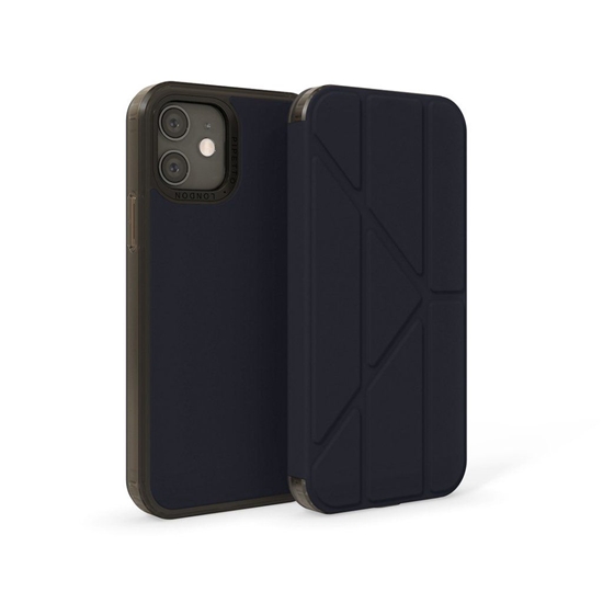 Picture of Pipetto Origami Folio for iPhone 12/12 Pro - Dark Blue