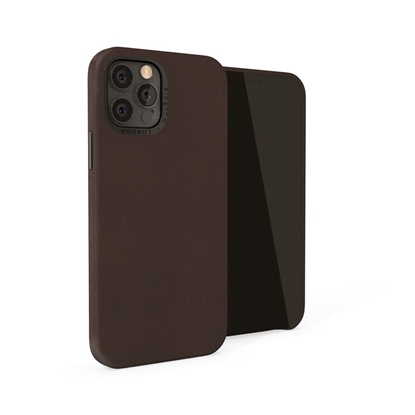 Изображение Pipetto Magnetic Leather Case for iPhone 12/12 Pro - with magnetic holder - Brown